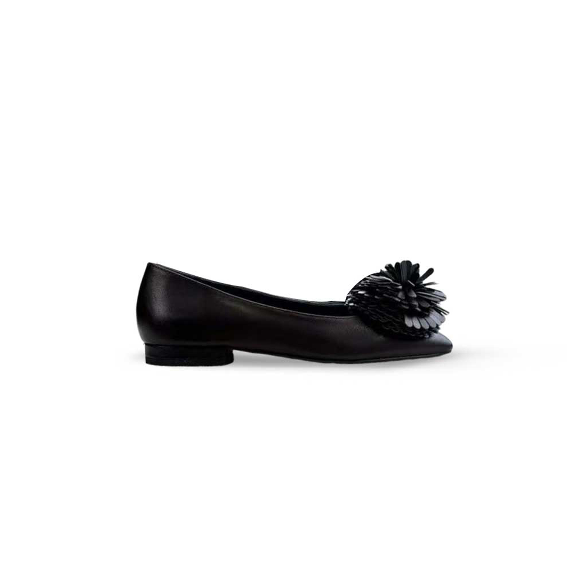 Ch**el pointed toe flat in black
